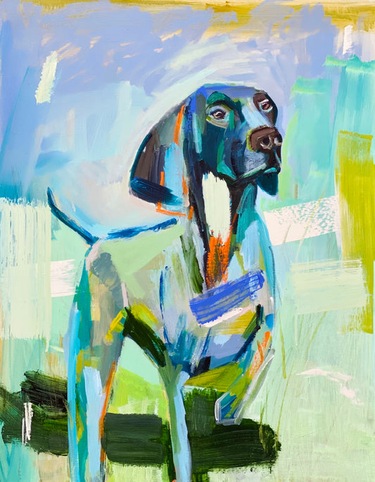 Abstract Bird Dog