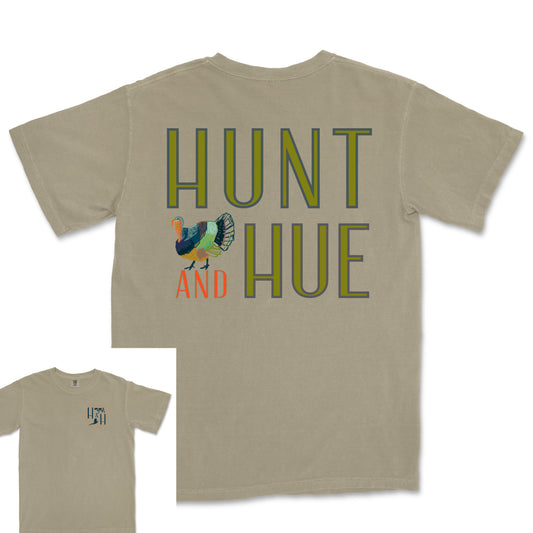 Hunt and Hue Turkey Tee