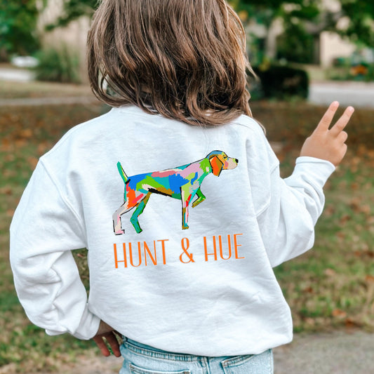 Youth Modern Bird Dog Sweatshirt